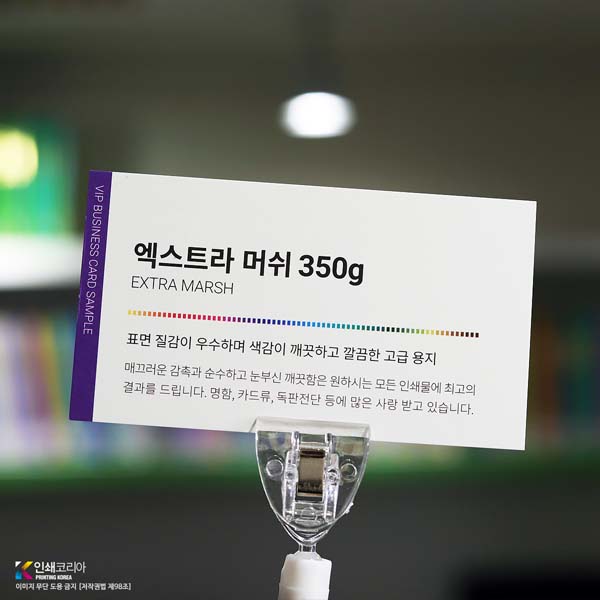 엑스트라 머쉬 고해상도 인쇄